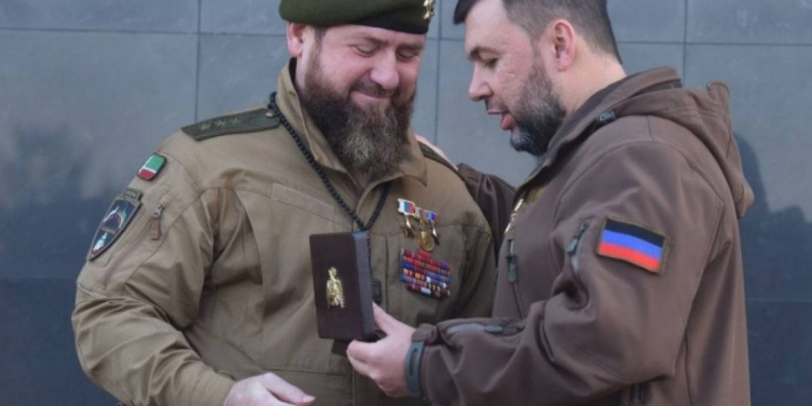 Рамзан Кадиров і Денис Пушилін