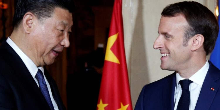 Еммануель Макрон та Сі Цзіньпін
