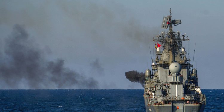 Ракетний крейсер РФ "Москва"