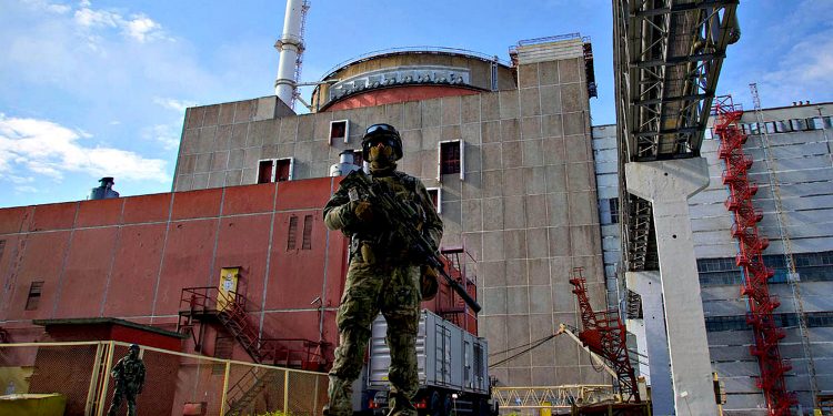 Окупанти на ЗАЕС.