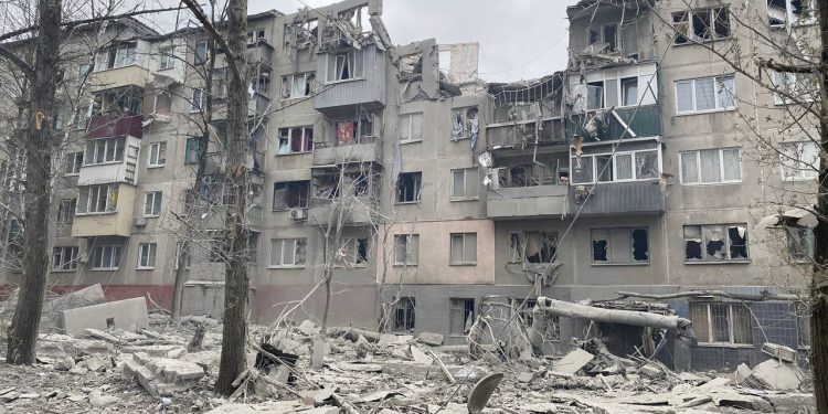 Удар РФ по Слов'янську