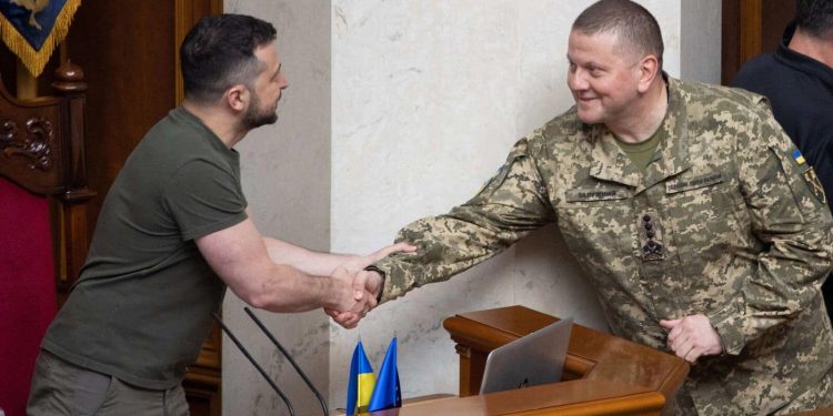 Залужний та Зеленський