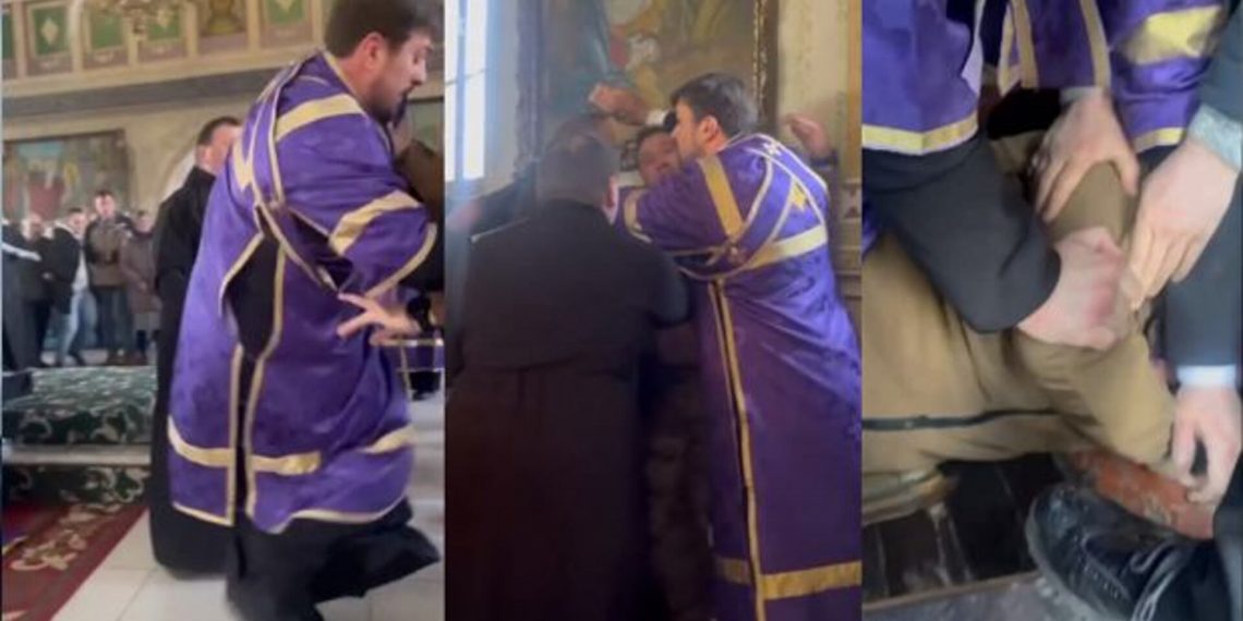 Кадри бійки