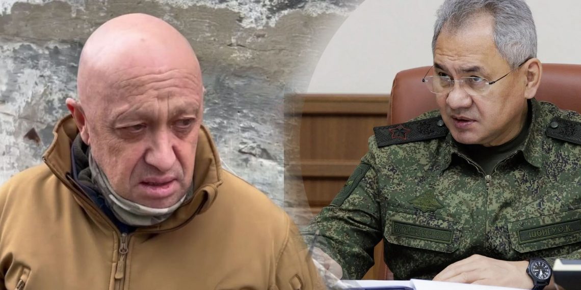 Євген Пригожин та Сергій Шойгу