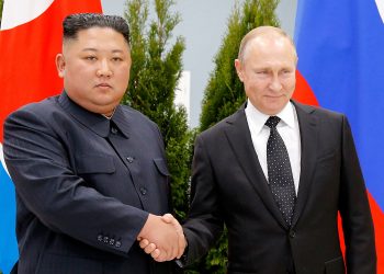 Кім Чен Ин та Володимир Путін