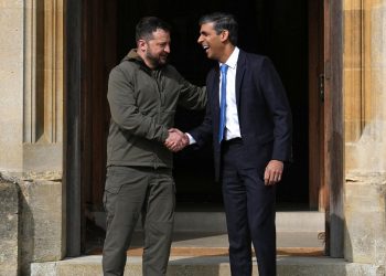 Володимир Зеленський і Ріші Сунак