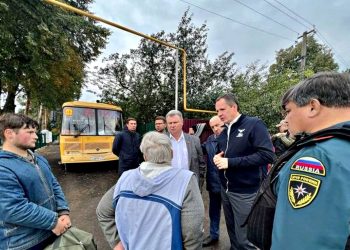 Евакуація в Бєлгородській області.