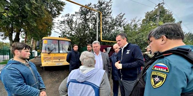 Евакуація в Бєлгородській області.