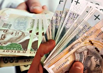 Гривні й злоті.