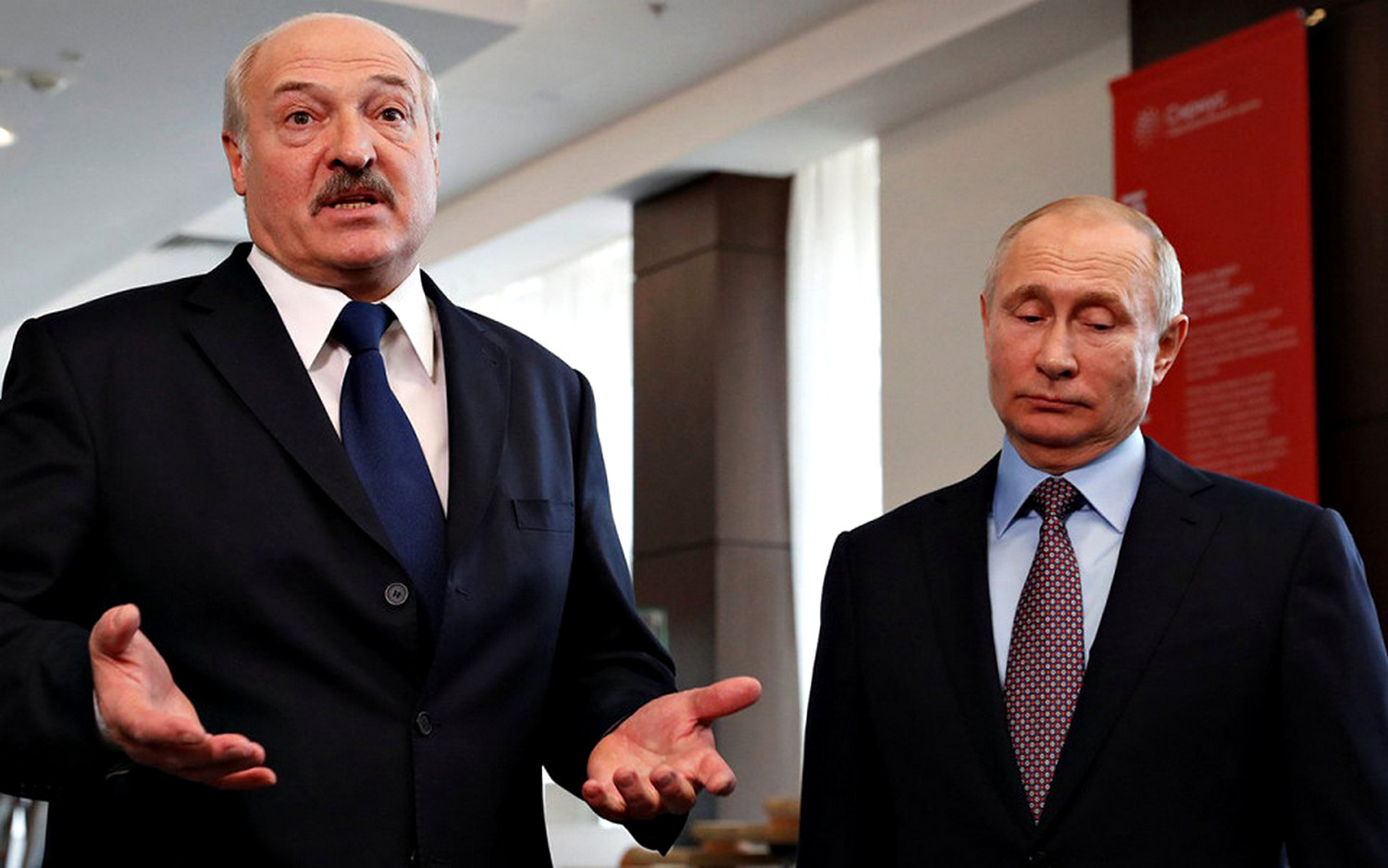 Лукашенко і Путін.