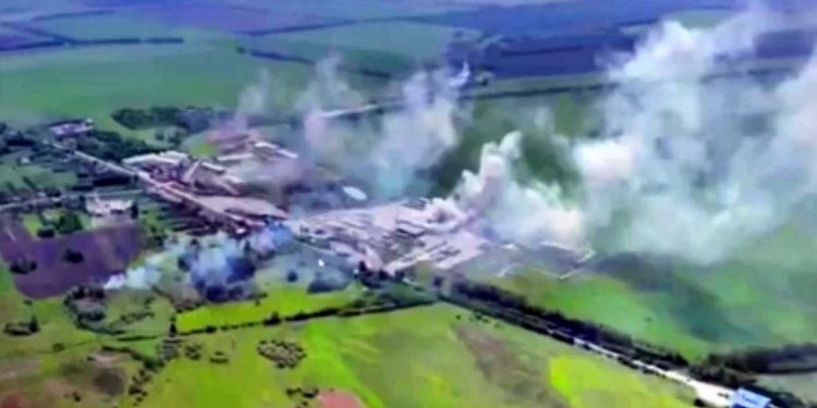 Вибухи в Бєлгородській області.