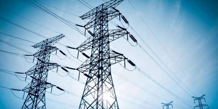 Високовольтні лінії.