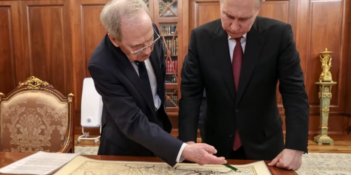 Володимир Путін і Валерій Зорькін