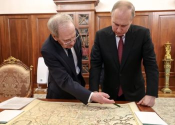 Володимир Путін і Валерій Зорькін