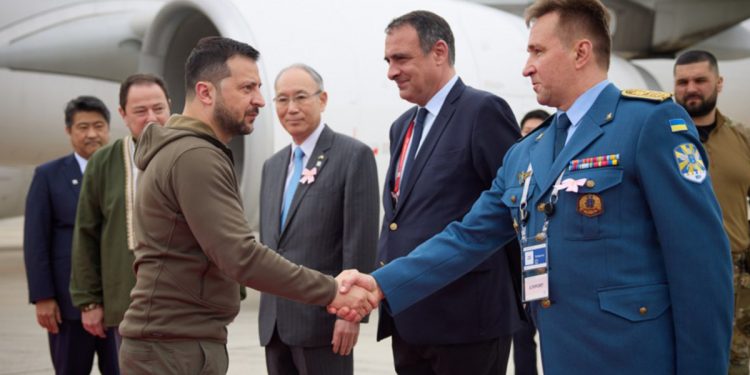 Володимир Зеленський прибув на саміт G7