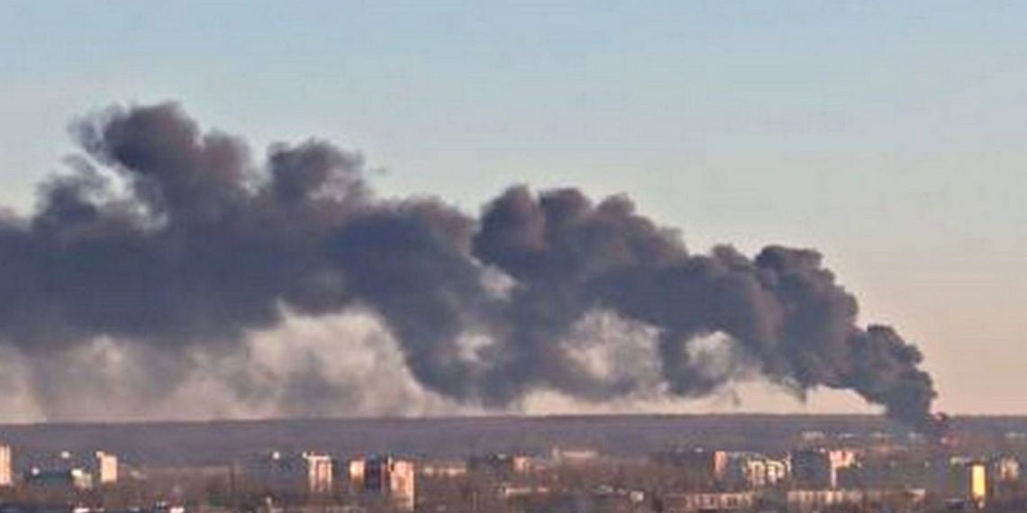 Пожежа у РФ.