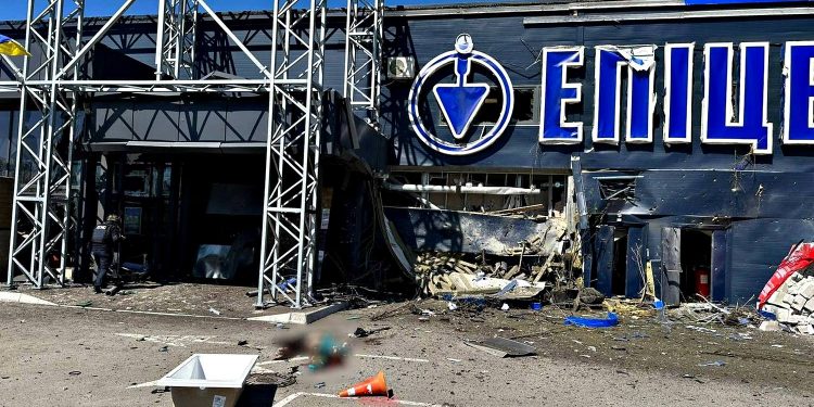 Обстріл Херсона.