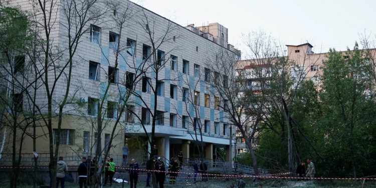 Ракетний удар по Києву