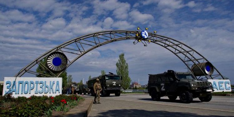 Окупанти на ЗАЕС.