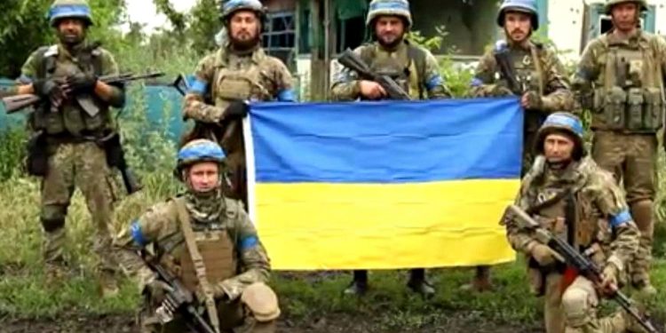 Визволення села.