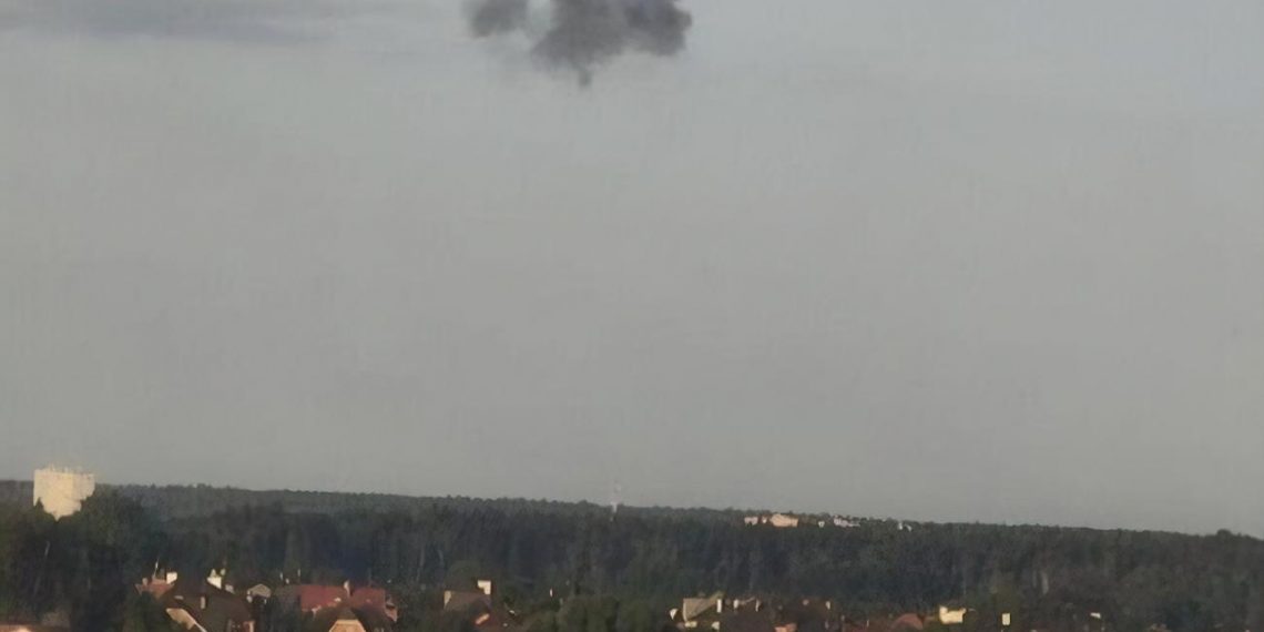 Атака дронів на Московську область