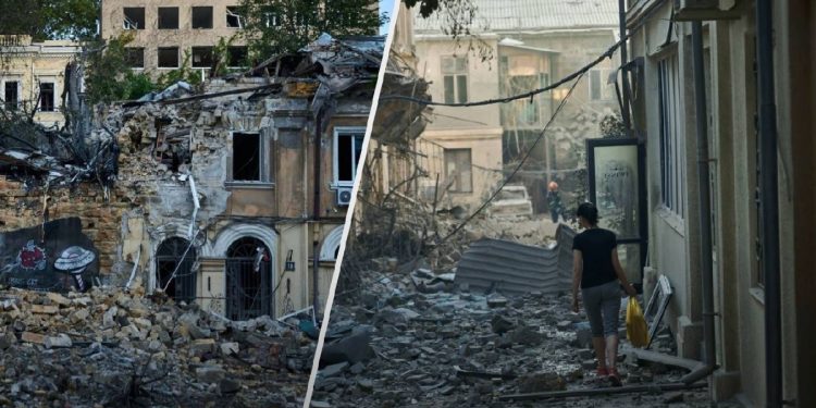 Атаки РФ на Одесу