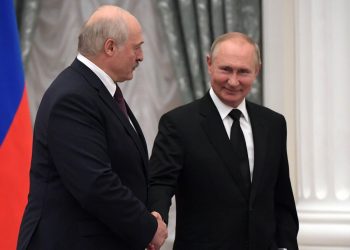 Олександр Лукашенко і Володимир Путін