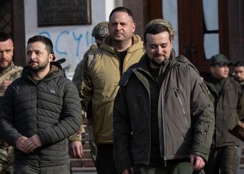 Володимир Зеленський, Андрій Ермак і Кирило Тимошенко