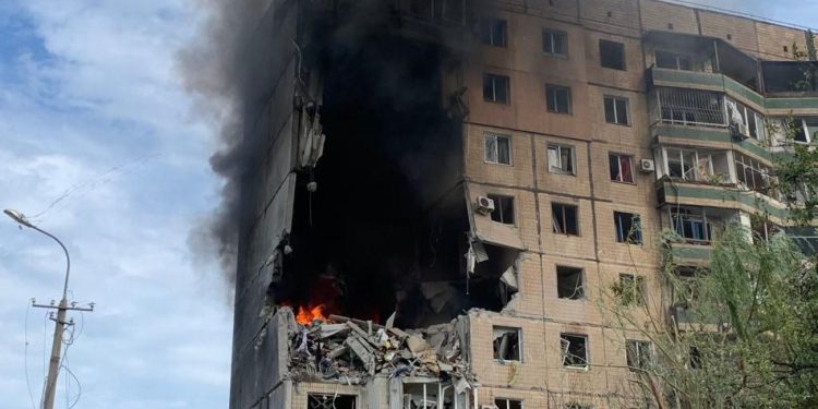 Удар РФ по Кривому Рогу