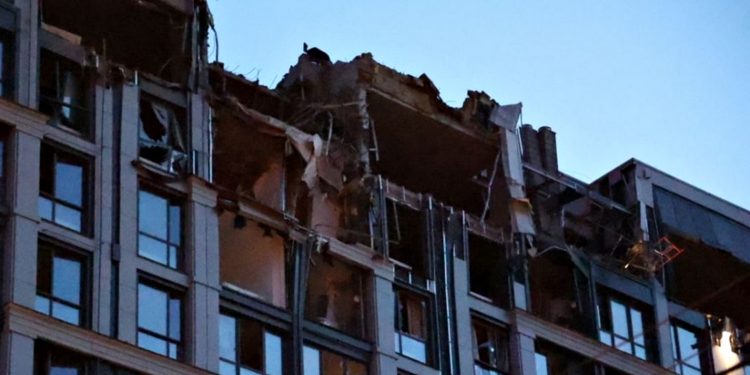 Руйнування в Дніпрі.