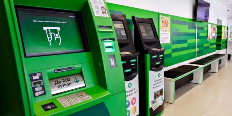 Термінали "ПриватБанку".