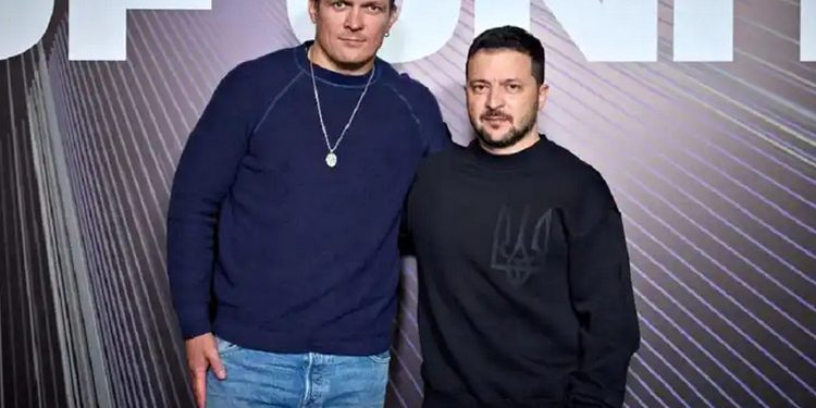 Усик і Зеленський.