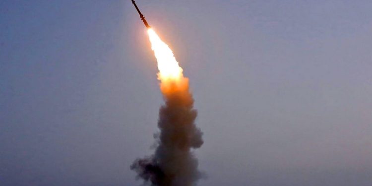 Запуск ракети.