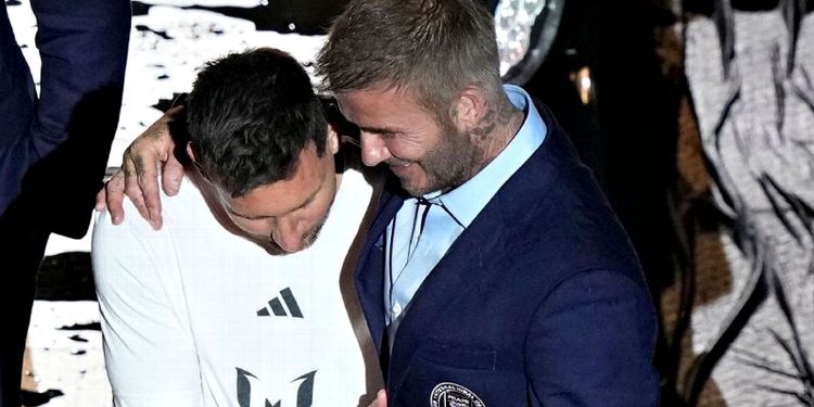 Мессі та Бекхем.