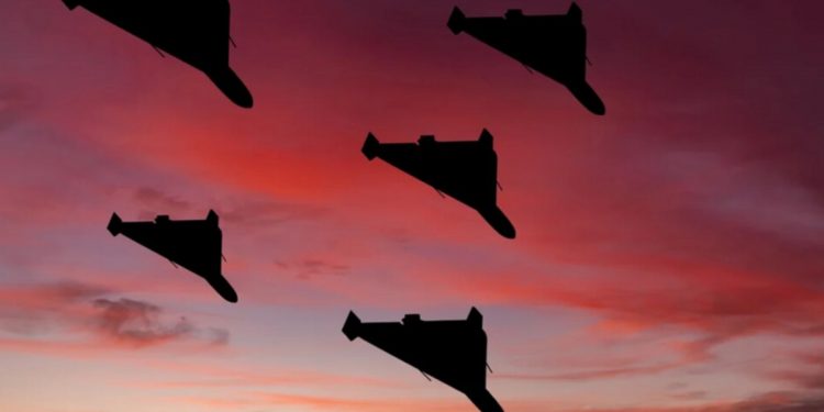 Атака дронами Shahed-136