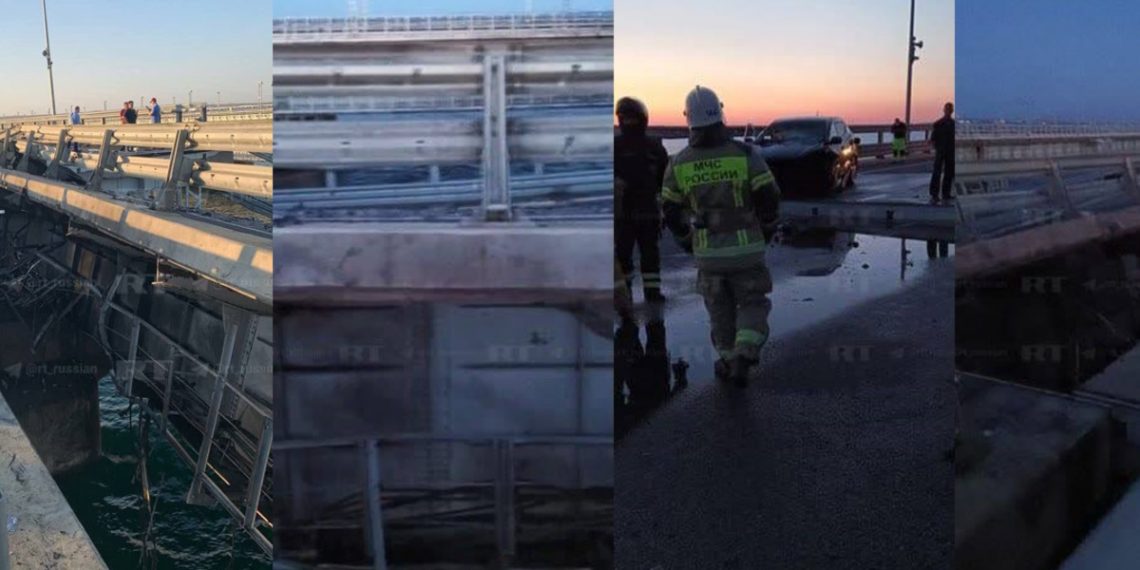 Удар по Кримському мосту 17 липня