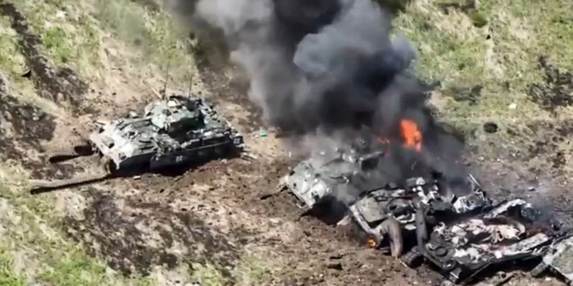 Розбита техніка РФ