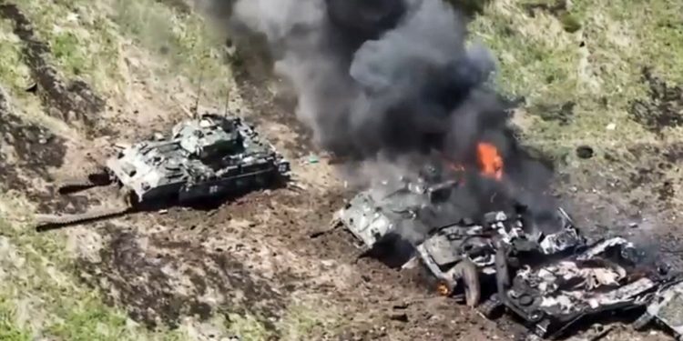 Розбита техніка РФ