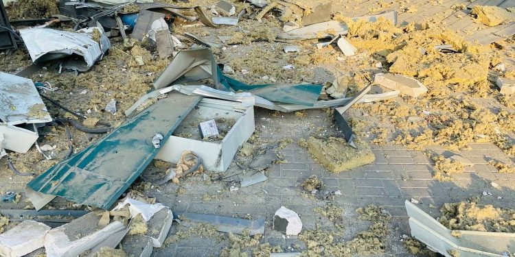 Руйнування в Запоріжжі.