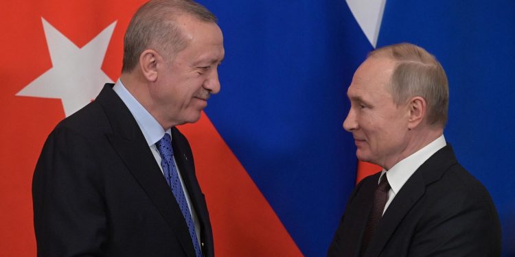 Реджеп Ердоган і Володимир Путін