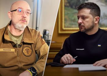 Олексій Резніков і Володимир Зеленський