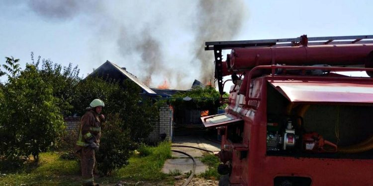 Обстріл Херсонської області.