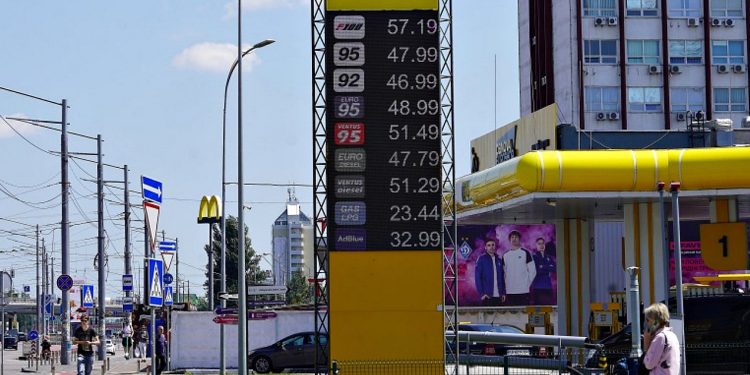 Ціни на АЗС.