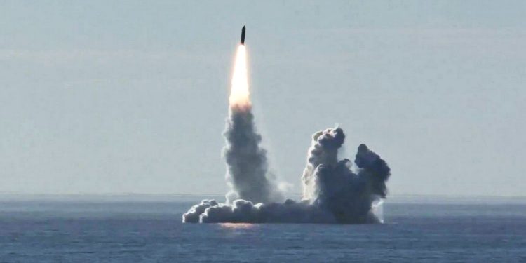 Запуск ракети.