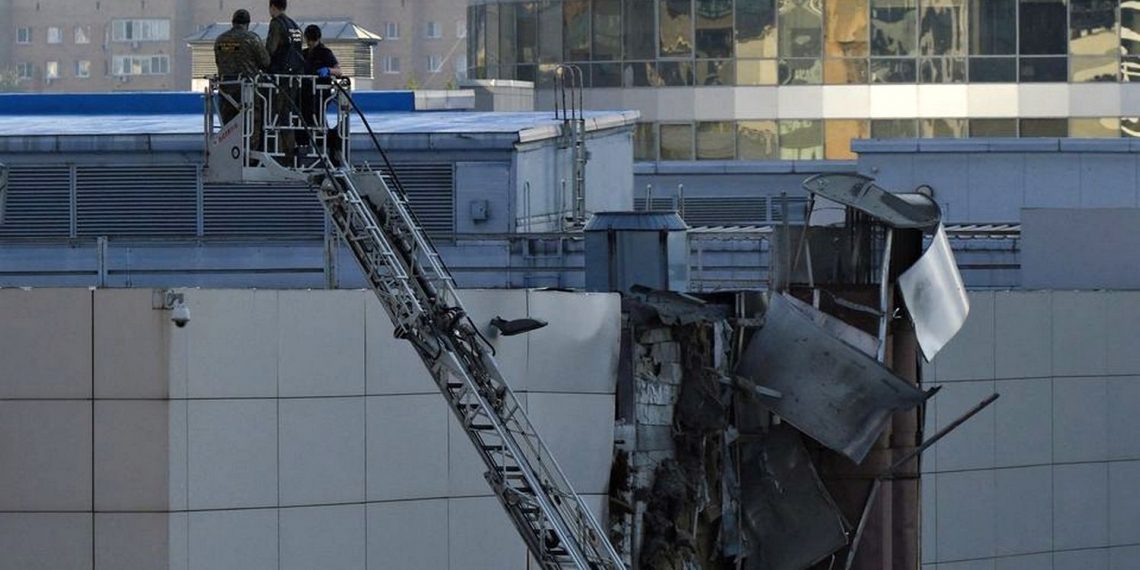 Руйнування в Москві.