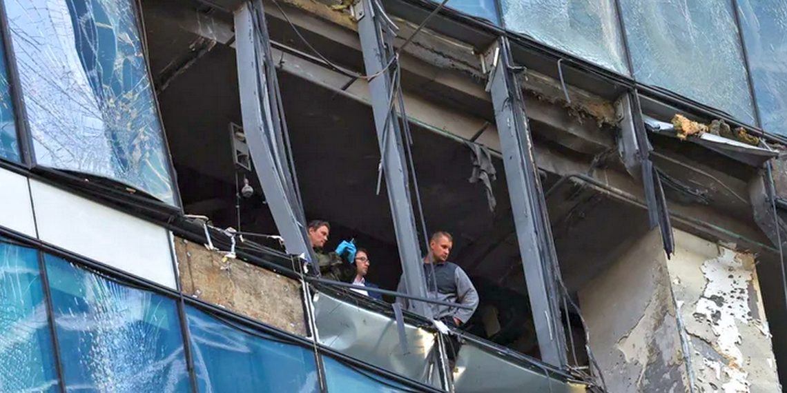 Руйнування в Москві.