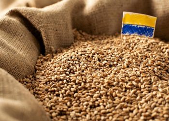 Зерно з України.