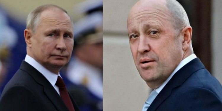 Путін і Пригожин.