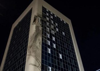 Удар дронами по Києву