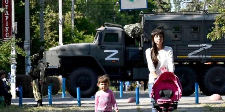 Окупанти в Україні.